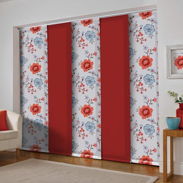 Eden Coral Panel Blinds