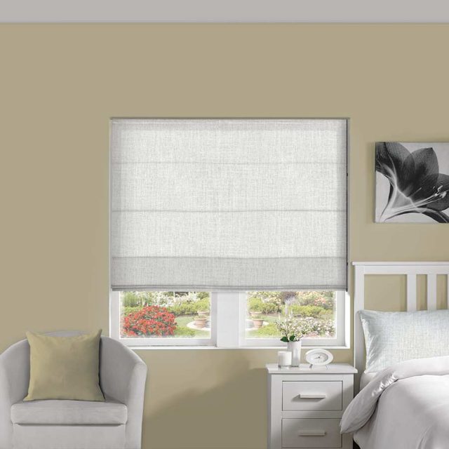 Metalic Sparkle Roman Blind