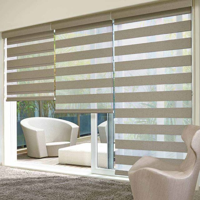 Saloni Linen Duplex Blinds